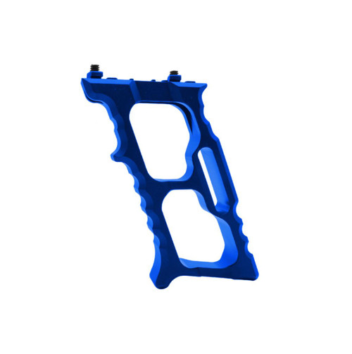 MCS Skeletonized V4 M-LOK Aluminum Foregrip - Cerakote Blue Flame 