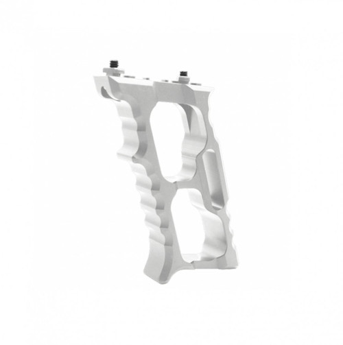 MCS Skeletonized V4 M-LOK Aluminum Foregrip - Cerakote Glacier Silver  MCS Skeletonized V4 M-LOK Aluminum Foregrip - Cerakote Glacier Silver