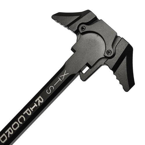 AR-15 RIPCORD CHARGING HANDLE AMBIDEXTROUS - BLACK