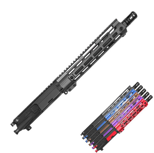 MCS AR-15 10″ 300 BLACKOUT Built Pistol Upper – Multiple Colors 