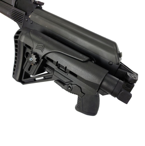 MCS AK-47 Folding Stock Adapter 104 Combo Kit - Black  MCS AK-47 Folding Stock Adapter 104 Combo Kit - Black