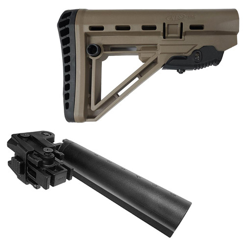 AK-47 Folding Stock Adapter Combo Kit - FDE/Tan