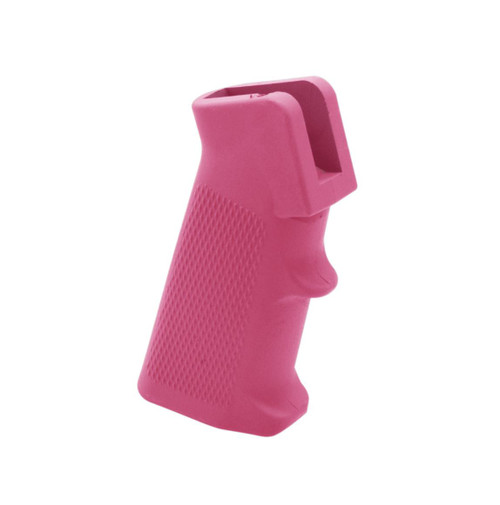MCS AR-15/10 A2 Style Pistol Grip w/ Screw & Lock Washer - Cerakote Pink  MCS AR-15/10 A2 Style Pistol Grip w/ Screw & Lock Washer - Cerakote Pink