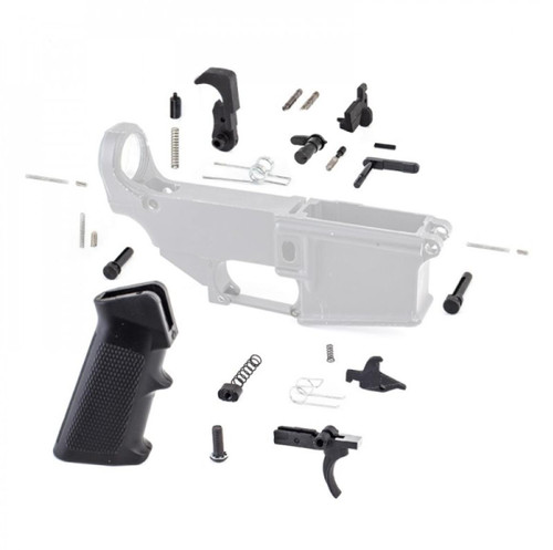 MCS AR-10/LR-308 Lower Parts Kit w/ Standard Grip - DPMS Pattern  MCS AR-10/LR-308 Lower Parts Kit w/ Standard Grip - DPMS Pattern