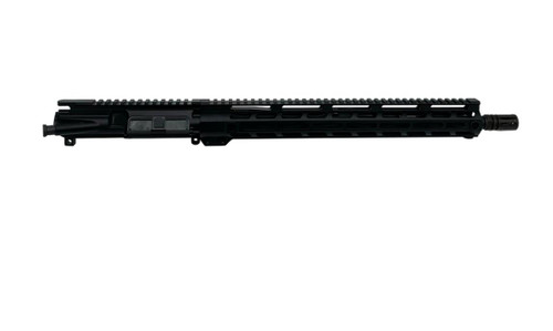 16″ AR-15 5.56 NATO Rifle Upper, Black Barrel, 1:7 Twist, 15″ Rail