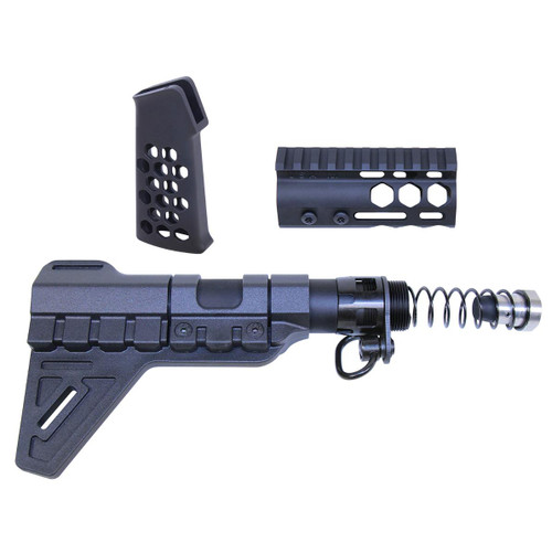 Buy AR Micro Honeycomb Pistol Furniture Purple | MCS Gearup