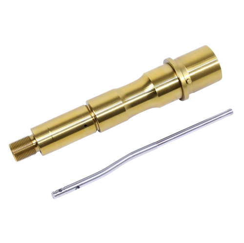 MCS AR-15 5.5″ 5.56 1:5 Twist Contour 4150 Barrel With Gas Tube - Gold Titanium Nitride Finish 