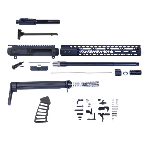 AR .308 Cal Complete Rifle Kit Combo #2 - Anodized Black