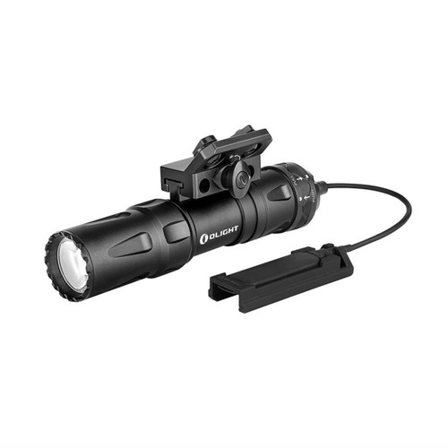 Olight Odin Mini, 1250lm Rechargeable Weapon Light with M-Lok Mount and Remote Switch – Black 