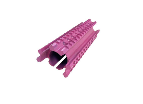 MCS GMG STYLE P870 Tri-Rail Forend for Remington 870 - Pink 