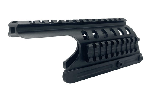 Trinity Picatinny Saddle Mount With Side Rail For Remington 870 12 Gauge Shotgun