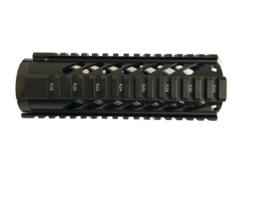 MCS AR-15 7" AR Pistol Free Float Quad Rail Handguard 