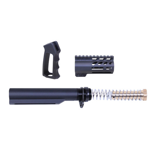 1/6 タクティカルUDR-15 & SPCアクセサリーセット E 6936 Buy AR Micro Pistol Furniture With Milspec USA Made Anodized Green
