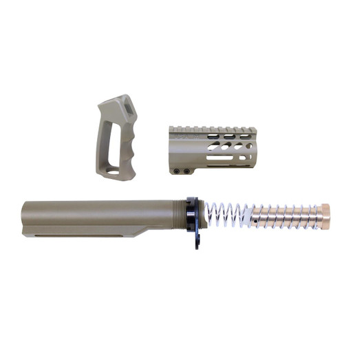 Buy AR Micro Pistol Furniture With Milspec USA Made Anodized Green