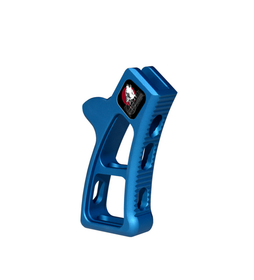 MCS "Featureless" Skeletonized Rear Pistol Style Grip, Blue