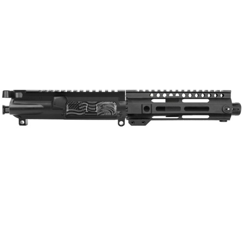 MCS AR-15 5.56 NATO 6'' PISTOL FORGED UPPER WITH BCG - 7'' HANDGUARD - UPPER ASSEMBLY - COLOR OPTIONS 