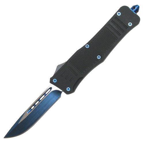 MCS OTF KNIFE WITH SHEATH 9″ OVERALL - BLACK 