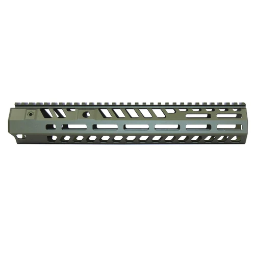 MCS AR-15 “Socom Series” 12″ Suppressor Compatible Handguard - Anodized Green 