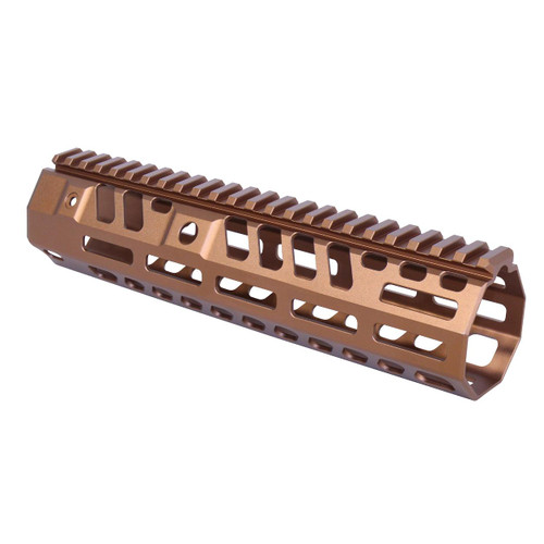 MCS AR-15 “Socom Series” 9″ Suppressor Compatible Handguard - Anodized Bronze 
