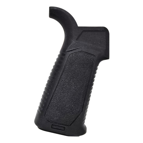 MCS AR-15 RUBBERIZED PISTOL GRIP 15° - BLACK 
