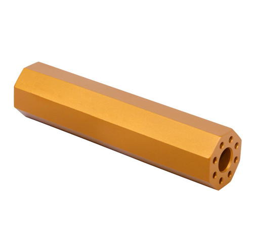MCS AR-15 4.5” Octagonal Fake Suppressor - Anodized Orange 