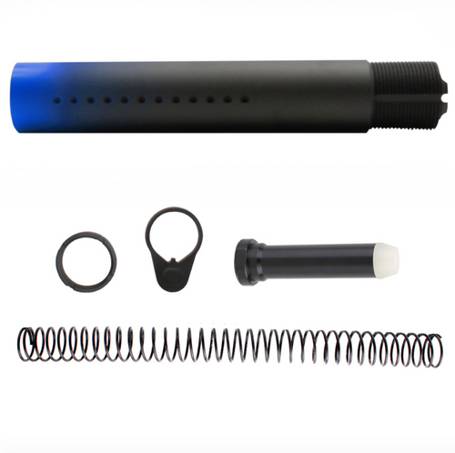 AR-15 5.56 NATO 5'' PISTOL KIT - FORGED UPPER WITH 4'' HANDGUARD - CERAKOTE GRADIENT BLUE FLAME