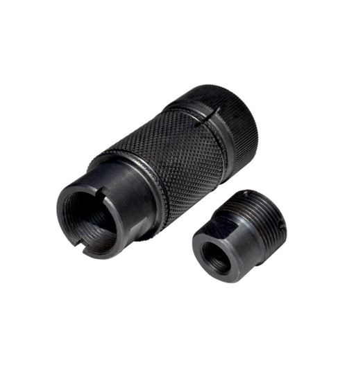 MCS 3 Phrase Krinkov Style Steel Muzzle Brake - 1/2x28