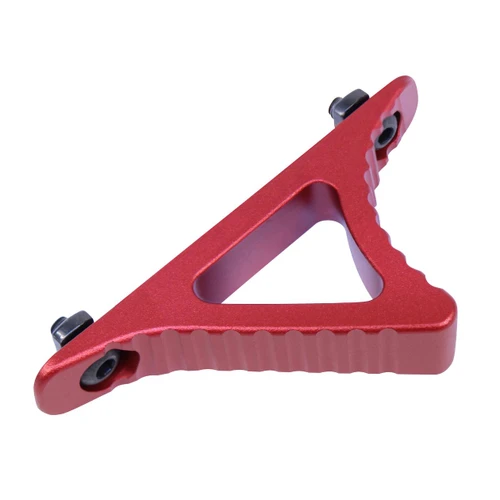 MCS Skeletonized Angled Foregrip For M-LOK - Anodized Red 