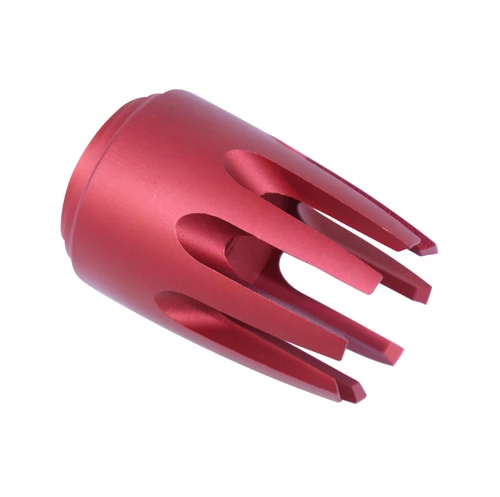 MCS AR15 ‘Claw’ Multi-Prong Flash Hider - Anodized Red 
