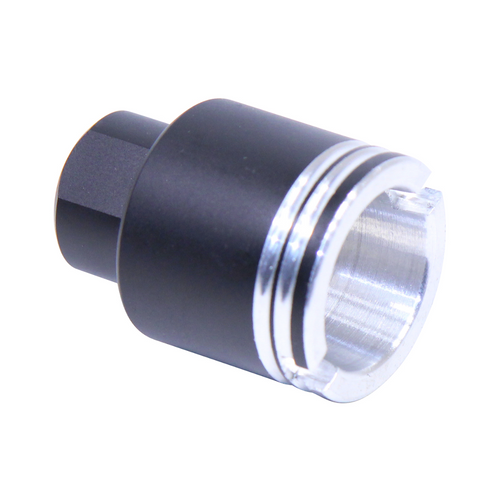 MCS AR-15 Stubby Slim Compact Flash Can - Machined Finish