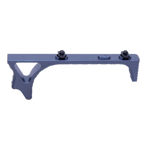MCS AR-15 Skeletonized Ultralight Angled Grip For M-LOK - Anodized Gray 