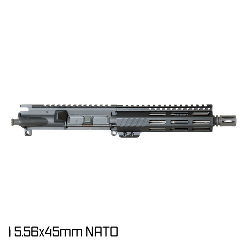 MCS AR-15 7.5" PISTOL UPPER - 1:7 STAINLESS STEEL 5.56 NATO - FREEFLOAT M-LOK HANDGUARD