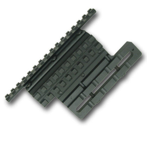 MCS AK-47 SIDE MOUNT DOUBLE RAIL - BLACK 