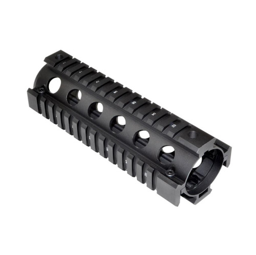 MCS AR-15 6.7" Carbine 2pc Drop-In Handguard, for Round End Cap 
