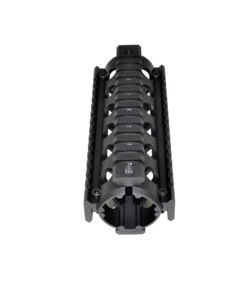 MCS AR-15 6.7" Carbine 2pc Drop-In Handguard, for Round End Cap 