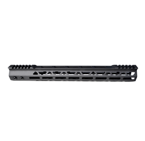 MCS AR-15 Super Light 15" M-LOK Free Float Handguard with Partial Top Rail For 223/5.56