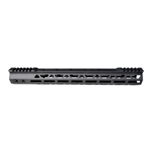 MCS AR-15 Super Light 15" M-LOK Free Float Handguard with Partial Top Rail For 223/5.56 