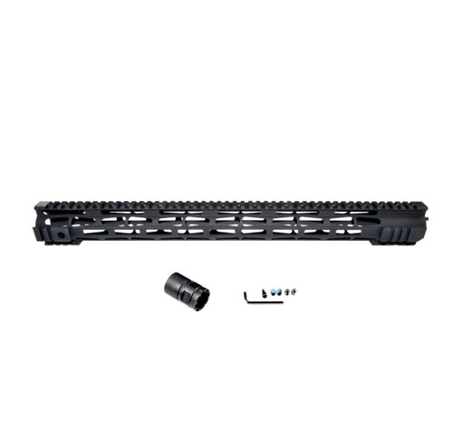 MCS AR-10 19.5" DPMS .308 M-LOK Series Slim Free Float Handguard Low Profile 