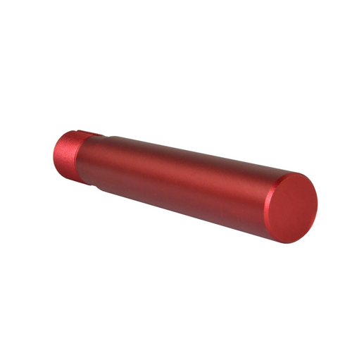 MCS AR-15 Pistol Buffer Tube - Anodized Aluminum - Red