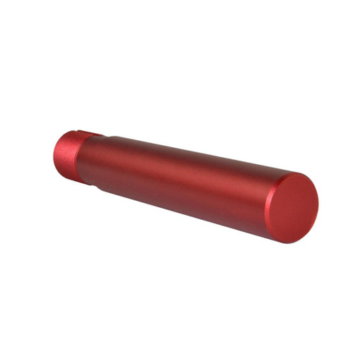 MCS AR-15 Pistol Buffer Tube - Anodized Aluminum - Red 