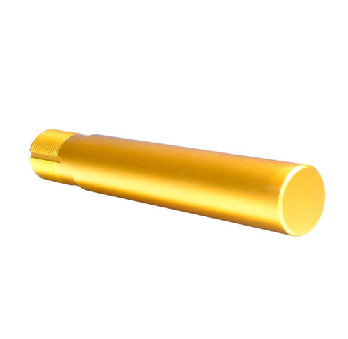 MCS AR-15 Pistol Buffer Tube - Anodized Aluminum - Gold 