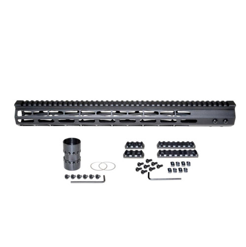 MCS AR-15 17" Super Light M-LOK Series Free Float Handguards 