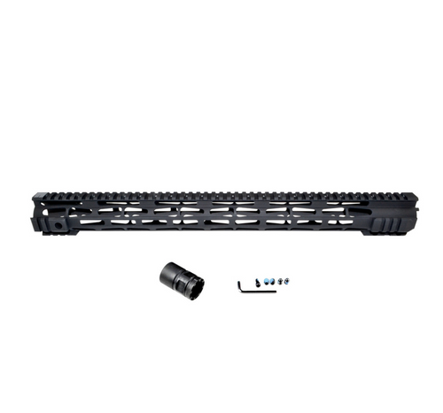 MCS AR-15 19.5" M-LOK Series Slim Free Float Handguard