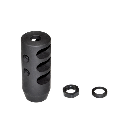 MCS AR-10 5/8x24 Muzzle Brake Black Steel - .308/7.62 NATO