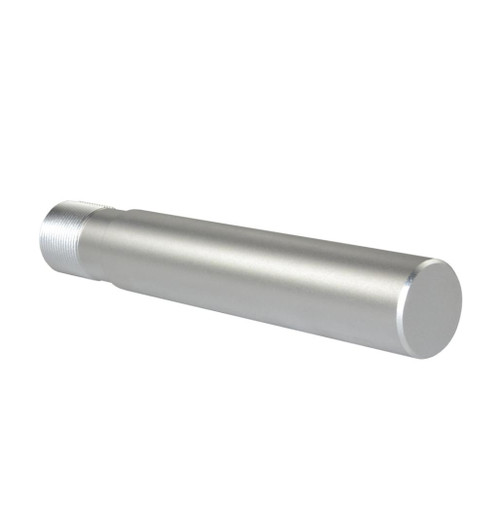 MCS AR-15 Pistol Buffer Tube 7.3" 1 Piece Construction - Silver Anodized 