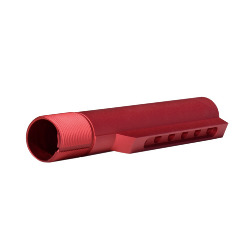 MCS AR-15 Mil-Spec 6 Position Buffer Tube - Red
