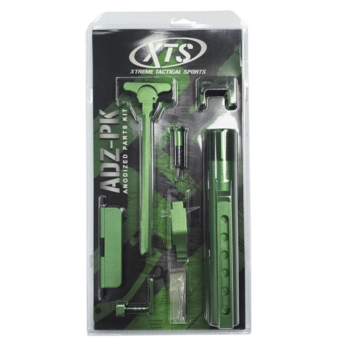 MCS AR-15 ANODIZED COLORED PARTS KIT - GREEN 