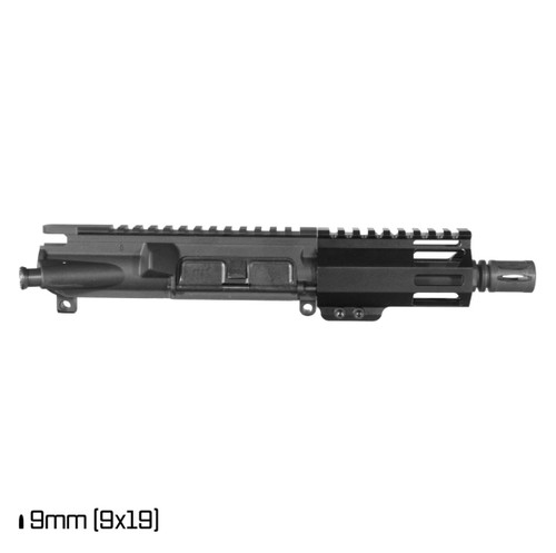 MCS AR-9 5-INCH PISTOL UPPER 1:10 9MM FREEFLOAT M-LOK HANDGUARD 