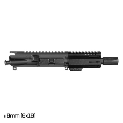 MCS AR-9 5-INCH PISTOL UPPER 1:10 9MM FREEFLOAT M-LOK HANDGUARD 