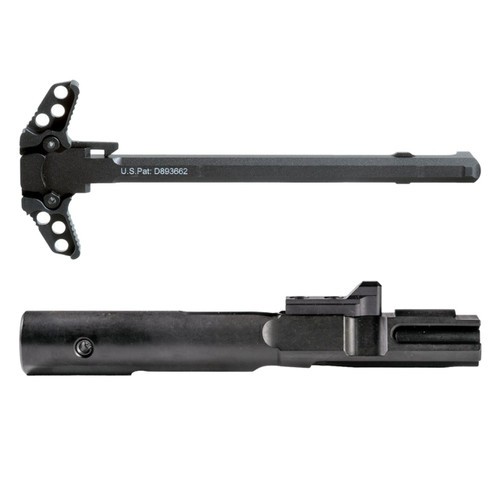 MCS AR-9 PCC BOLT CARRIER GROUP W/ AR-15 AMBIDEXTROUS CHARGING HANDLE 
